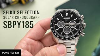 Seiko Selection Solar Chronograph SBPY185 รุ่นใหม่ แต่ทำไมหน้าตาคุ้นๆ