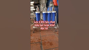 Lưu ý khi lựa chọn máy lọc rượu khử độc tố để sử dụng được lâu dài 👌 #maylocruou