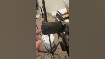 Shure SM7B windscreen is really easy to damage