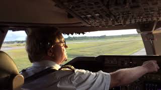 Start 747-400 vanaf Paramaribo
