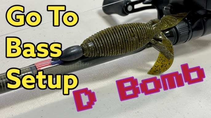 Missile Baits D Bomb Underwater Tank Test / STRIKE KING Swing Jig / Bass  Fishing Tackle Technique 