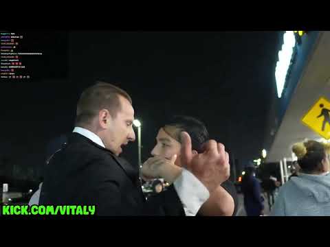Vitaly gets pressed while trying to catch a predator at walmart