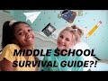 MIDDLE SCHOOL SURVIVAL GUIDE || feat. Grace Flynn