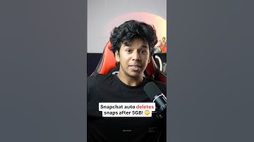 Snapchat Just Added a 5GB Limit! ⚠️