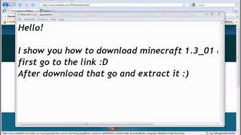 Minecraft beta 1.3_01 Free Download Link