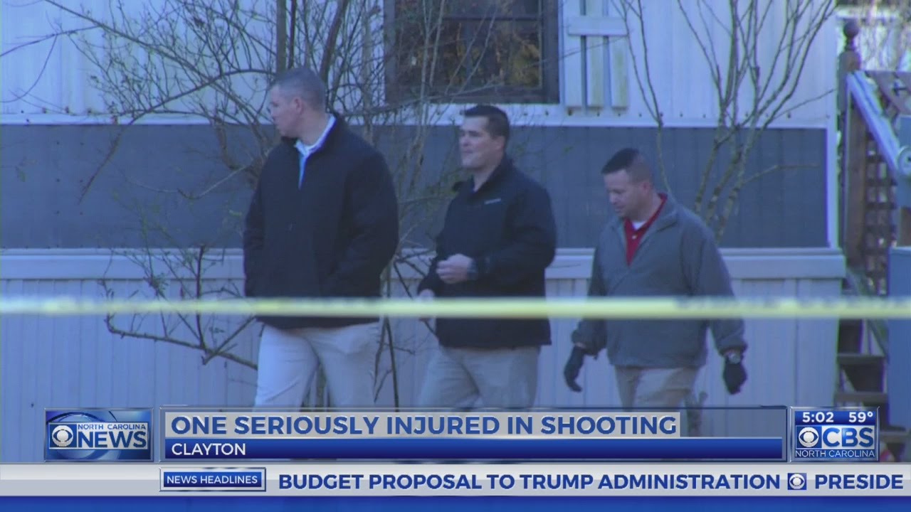 One injured in Clayton shooting YouTube