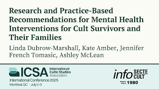 Research and Practice-Based Recommendations for Mental Health Interventions