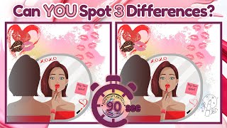 Spot 3 Differences Puzzles | Lipstick Day | Brain Booster Games | Family Fun Night | Memory Game screenshot 4