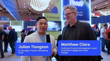 Five9 & Google Cloud Partnership with Matthew Clare
