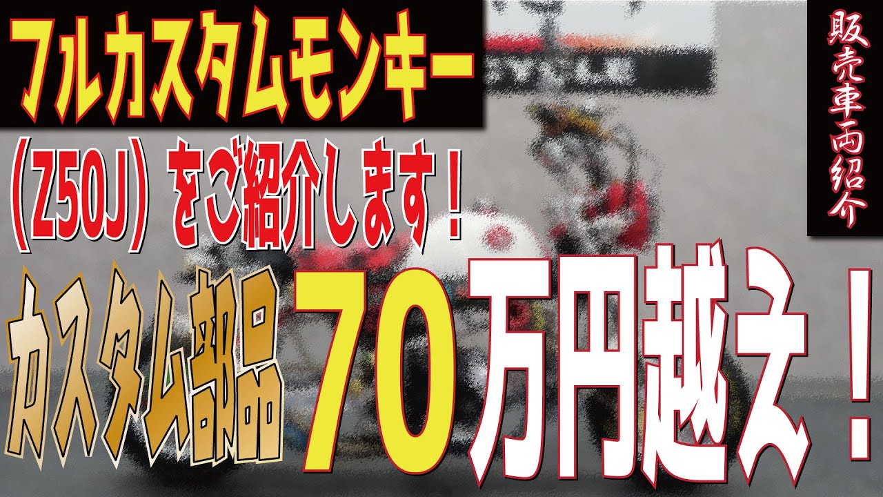 Extremely Cool] A tastefully customized Monkey! Custom parts over