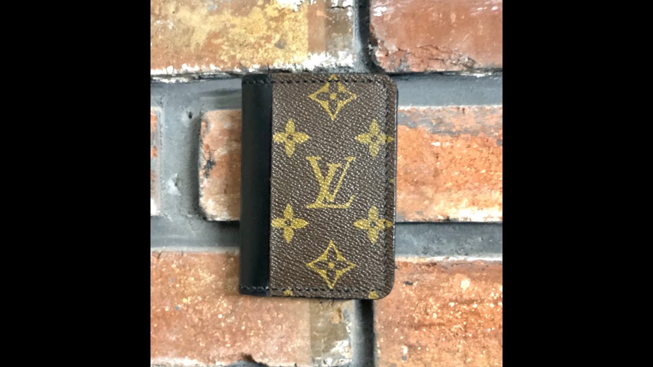 Making a D.I.Y Louis Vuitton Card Holder Wallet! 