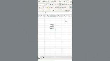 "Ctrl + D ka Magic | Excel Shortcut in 15 Sec"#short