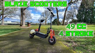 Motorized Gas Scooter  One Year Update/Cruise.
