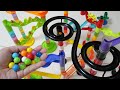 Marble run race ASMR ☆ Colorful course & rolling long course!