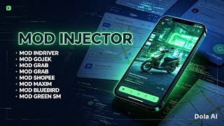 🛑MOD OJOL MOD INDRIVER MOD GRAB MOD GOJEK MOD SHOPEE MOD MAXIM MOD MAX-RIDE GREEN SM BLUEBIRD ✅