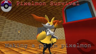 Pixelmon Survival : Making a pc in pixelmon screenshot 2