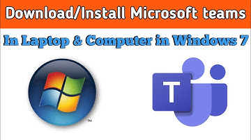 How To Download/Install Microsoft Teams On Windows 7 | It