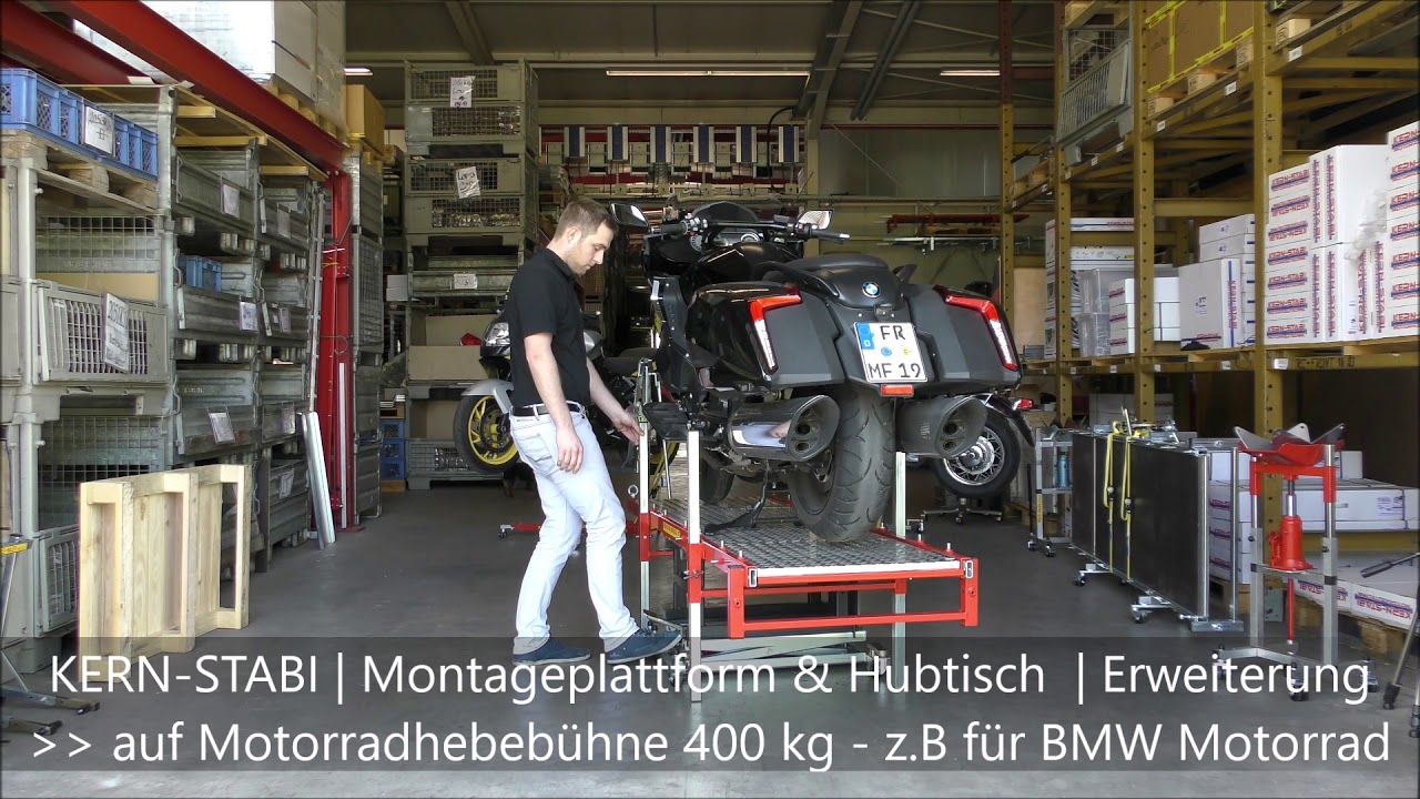 KERN-STABI Motorradtechnik  Hubtisch / Hydraulik-Heber