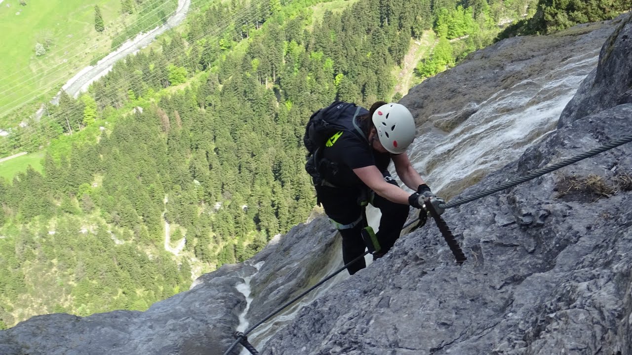 Klostertaler Klettersteig am Fallbach