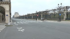 Confinement: la rue de Rivoli à Paris quasi-déserte | AFP Images