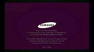 Samsung TV error (orsay TV)