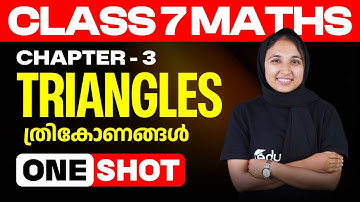 Triangles | ത്രികോണങ്ങൾ | One Shot | Class 7 Maths Chapter 3 | Eduport