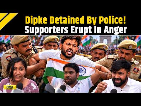 CJP Protest: 'Murder Of Constitution...' Abhijeet Dipke's Supporters Erupt In Anger After Detention