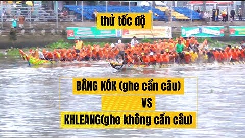 chiều 1/11/2025 các đội ghe miệt mài thử tốc độ trên sông MASPÊRÔ 