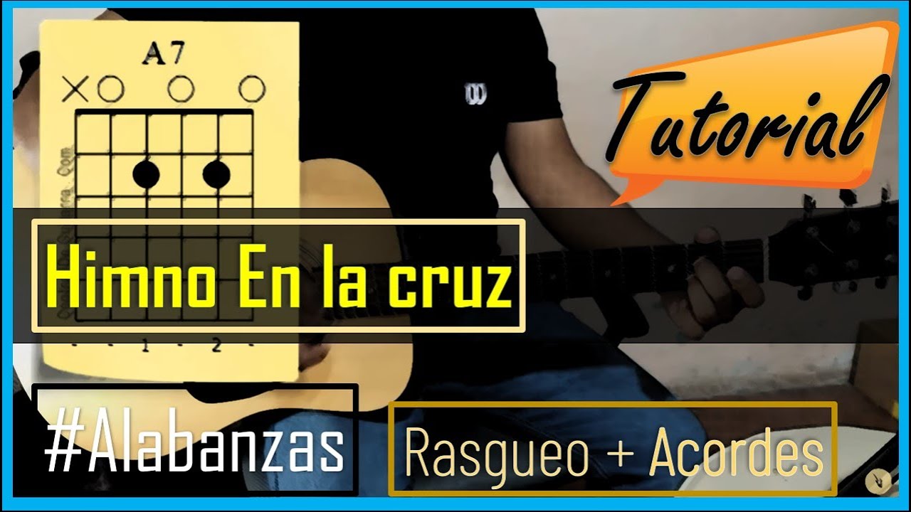 bandera nacional Canal Promover ✓En la cruz tutorial guitarra acustica | principiantes | Curso para Guitarra  | Fender guitar - YouTube