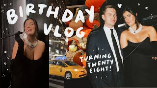 My 28th birthday! party, my boyfriend, gifts + more | VLOG