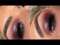 ‘HUDA BEAUTY ‘ROSE GOLD REMASTERED PALETTE’ TUTORIAL👑| Chloe Sutherland Makeup