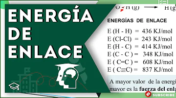 ¿Una mayor energía de enlace significa un enlace más fuerte?