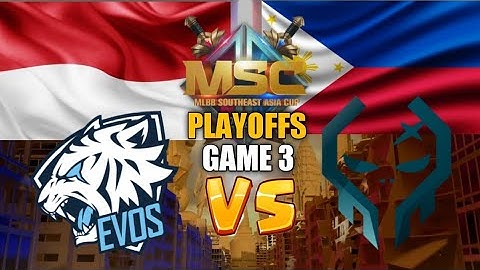 EVOS LEGEND VS EXECRATION - GAME  3 | MSC 2021 PLAYOFF DAY 1 | MOBILE LEGENDS BANG BANG