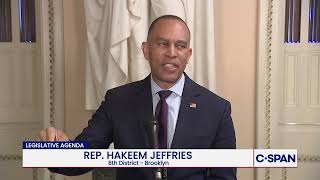 House Democratic Leader Hakeem Jeffries (D-NY) holds news conference