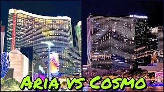 Coolest Luxury Hotel in Las Vegas:  Aria vs Cosmopolitan