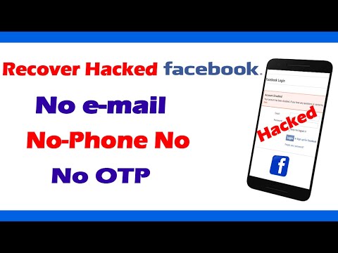 Video How to Recover Hacked Facebook Account| Recover Any... - youtube