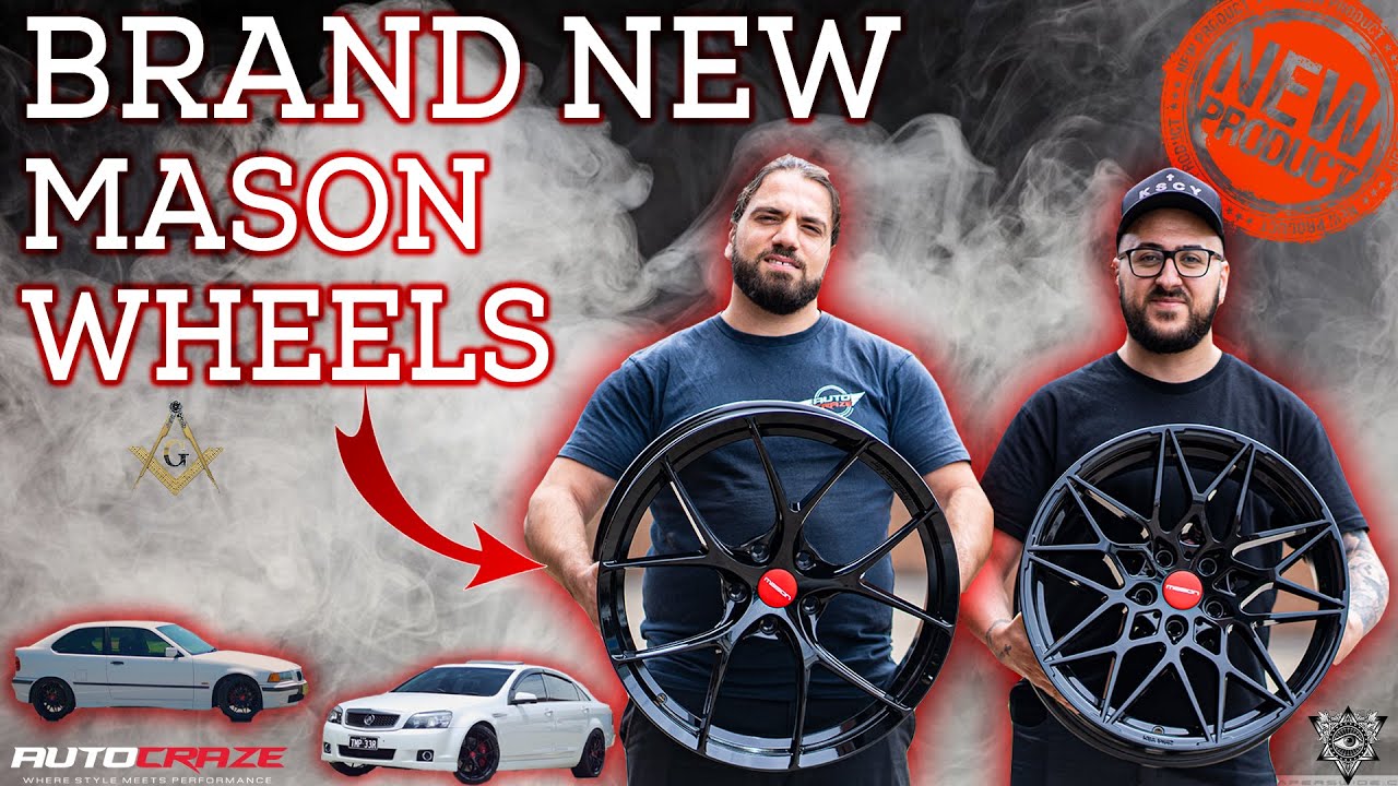 AUTOCRAZE BRAND NEW MASON WHEELS - CRAZY MASON WHEELS! - YouTube