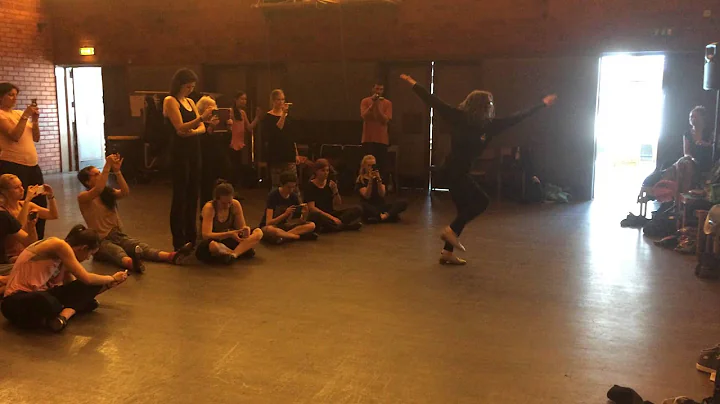 elizabeth burke teaching at stockholm tap fest 2014