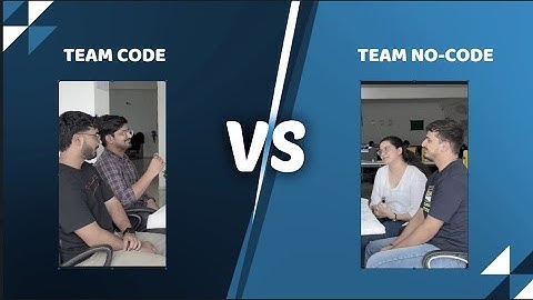 Code vs No-Code — What’s the Future? (DevTalk )