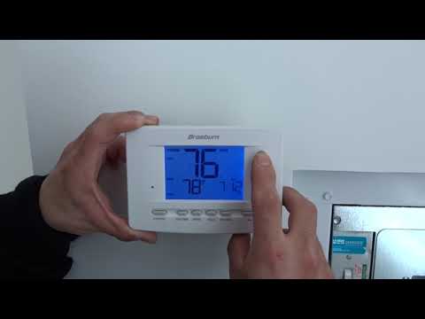 Braeburn Thermostat How To