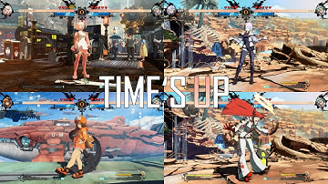 Guilty Gear Strive - All Timeout Animations Updated