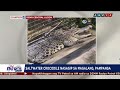 Saltwater crocodile nasagip sa Magalang, Pampanga | TV Patrol