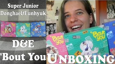 Unboxing - Super Junior D&E - 