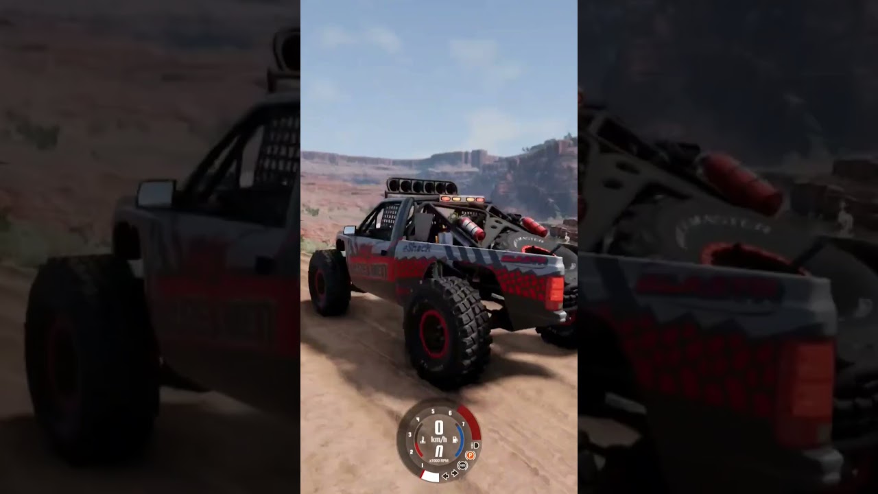 123 und ab über die Rampe #automobile #offroad  #beamngdrive