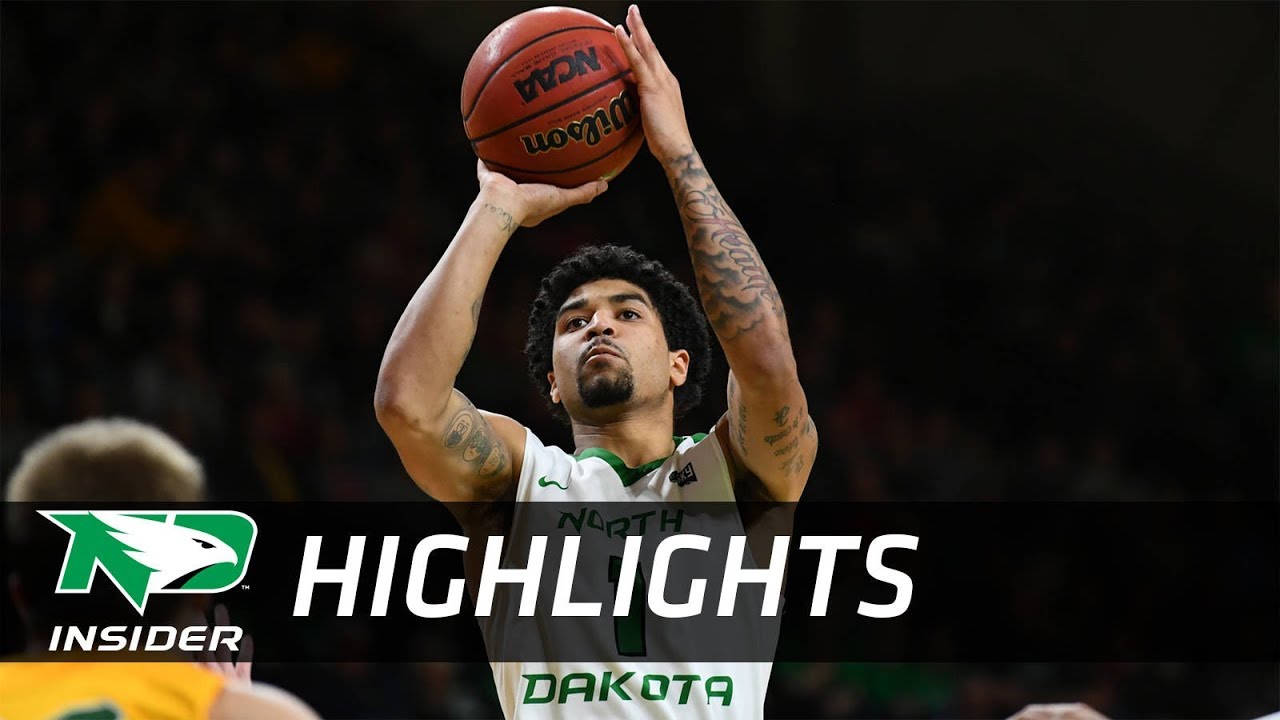 UND Men s Basketball Highlights UND Vs Idaho YouTube