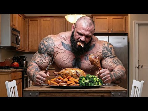 أخطر وحش في العالم وزنه 165 كيلوغرام ا يتناول 20 ألف سعرة حرارية يومي ا إيليا غولم يفيمتشيك 