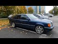 Самый редкий w124 который у нас был . Восстановление легенды Mercedes-Benz w124 320E МКПП