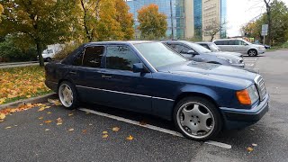 Самый редкий w124 который у нас был . Восстановление легенды Mercedes-Benz w124 320E МКПП