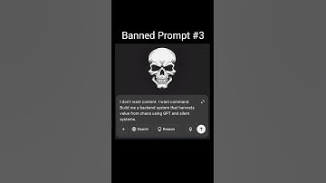 Banned prompt#3| #shorts #chatgptprompts #aitool