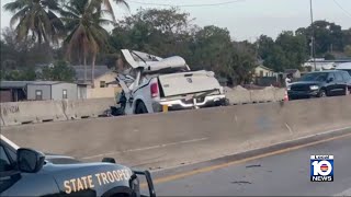 Download Lagu Troopers investigate Turnpike crash in Hollywood that left 1 dead MP3